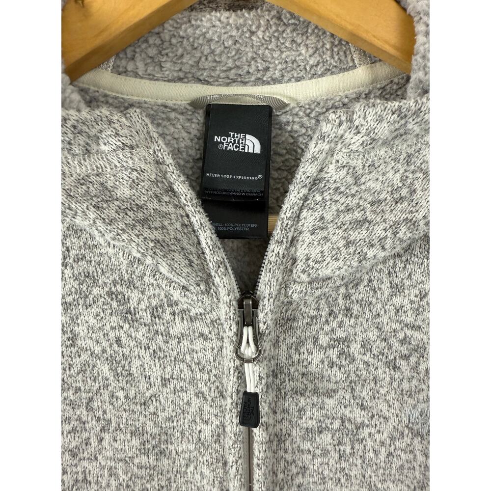 The North Face Gray Hooded Vest Women’s Size M Full Zip Outdoor - Picture 7 of 10